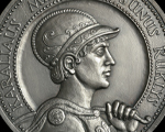 Medalių naujiena - karaliaus Mindaugo ir karalienės Mortos sūnų Rūklio bei Rupeikio portretai